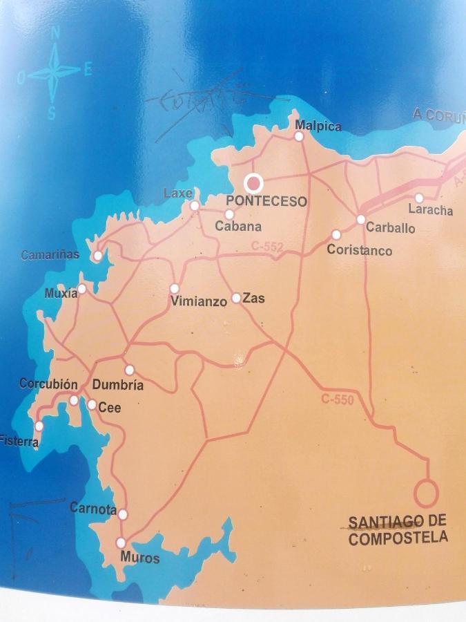 Terra Do Mar Atico Nuevo En Costa Da Morte, Camino De Los Faros Ponteceso Esterno foto